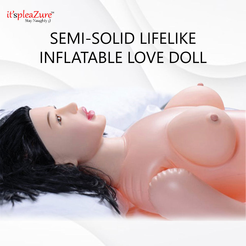 ItspleaZure Semi-Solid Lifelike Inflatable Love Doll – itspleaZure