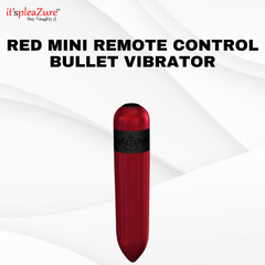 ItspleaZure Red Mini Remote Control Bullet Vibrator