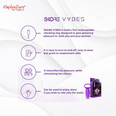 Skore Vybes Rechargeable Vibrating Ring