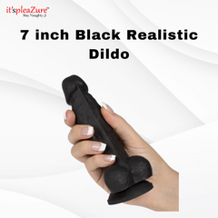 Silicone Black sex dildo for women on Itspleazure 