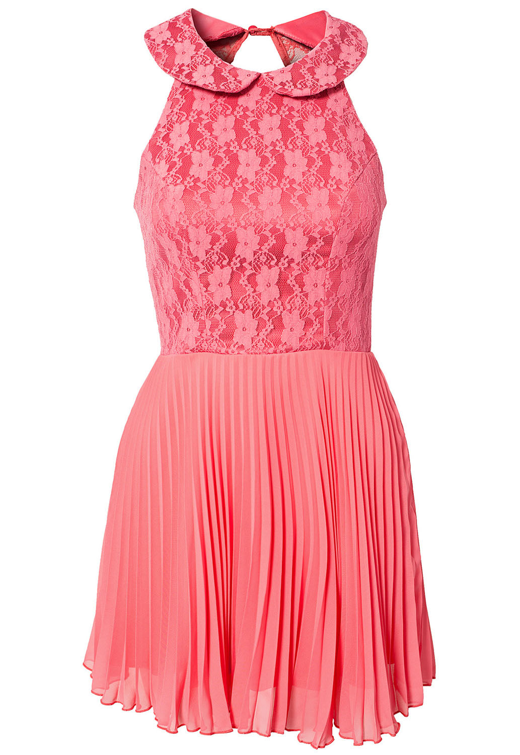 ItspleaZure Pink Flare Dresses Mini 1 piece for Women