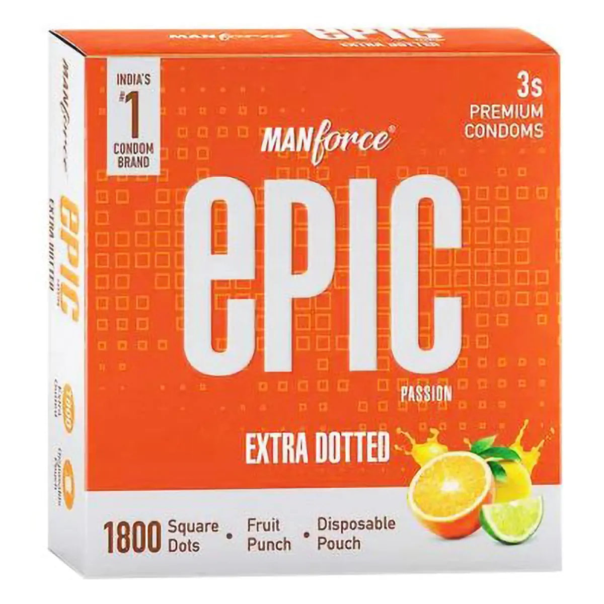 ManForce Epic Desire Orange Condom 3