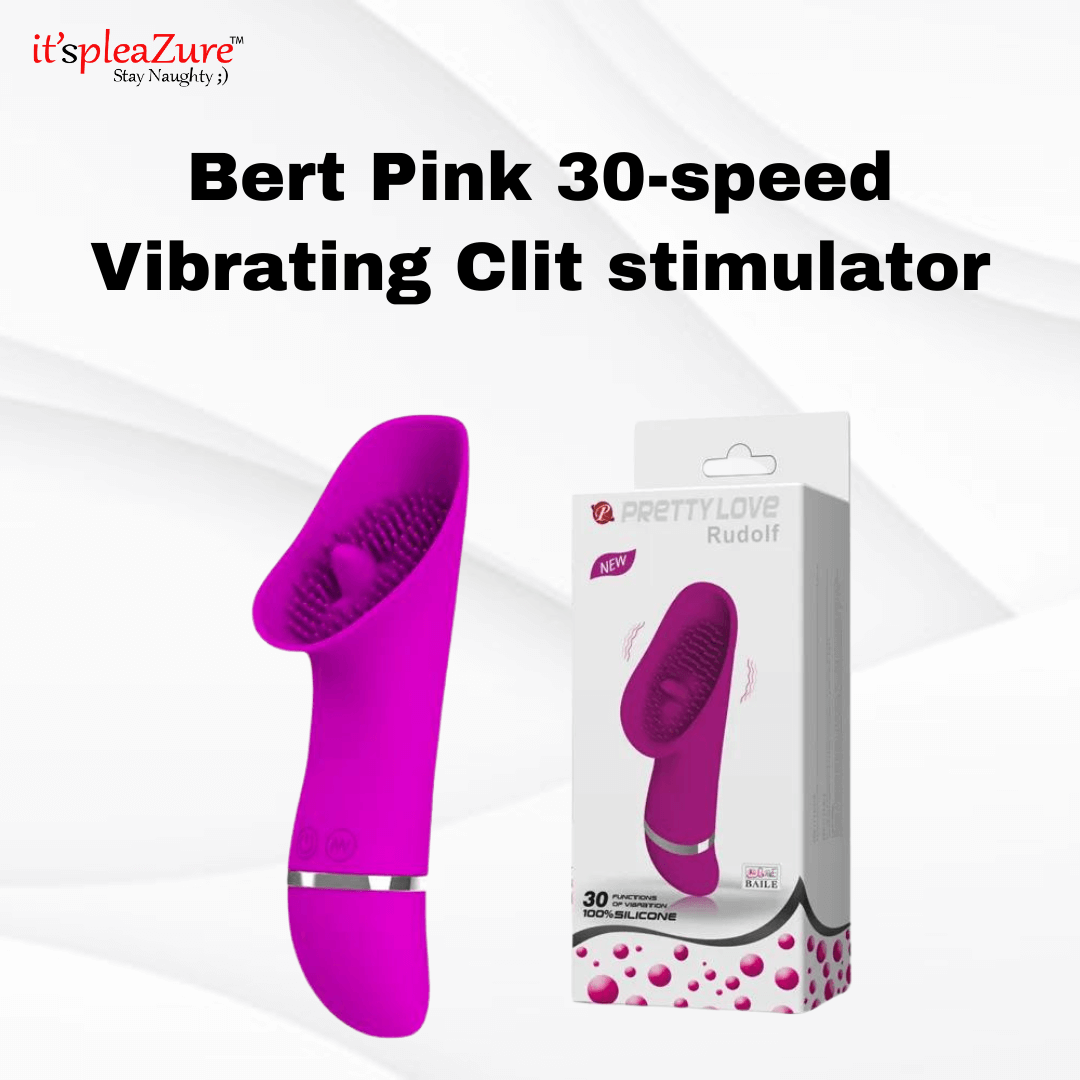 Bert vibrating clit stimulator on Itspleazure 