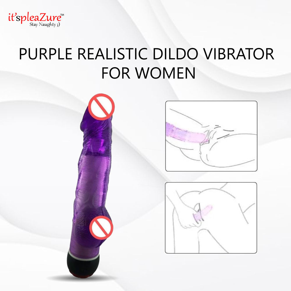 Itspleazure Realistic Jelly Dildo Vibrator for Women