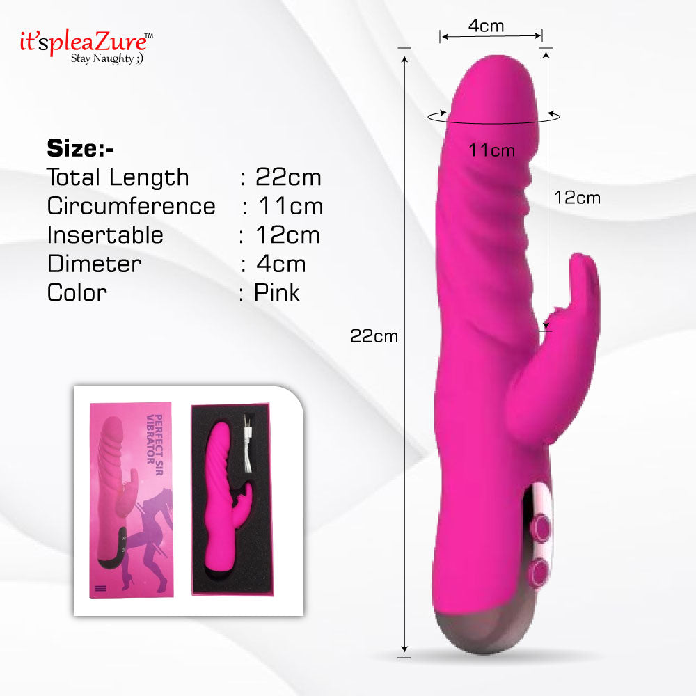 Perfect Sir Rabbit Head Dildo Vibrator for Women on Itspleazure