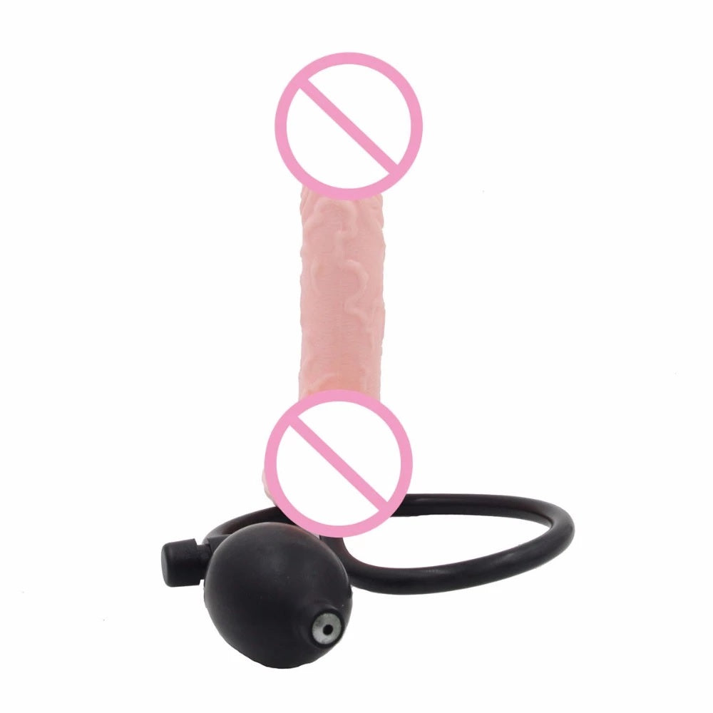 REALISTIC INFLATABLE DILDO