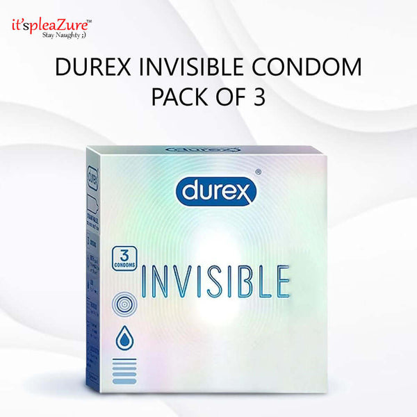 Durex Invisible Condom Pack of 3 – itspleaZure