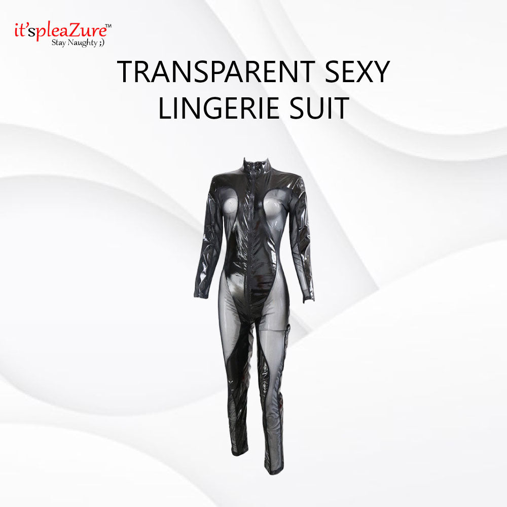 Sexy See through women's cat suit by Itspleazure 