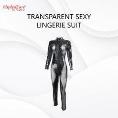 Sexy See through women's cat suit by Itspleazure 