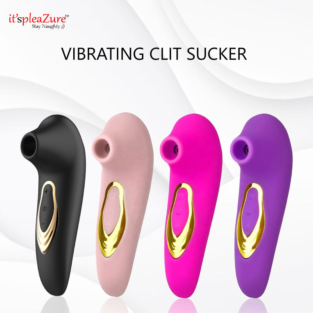 Itspleazure Vibrating Clit Sucker for Women