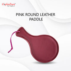 Itspleazure pink BDSM round spanking paddle