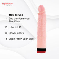 Itspleazure Vibrating Dildo Toy