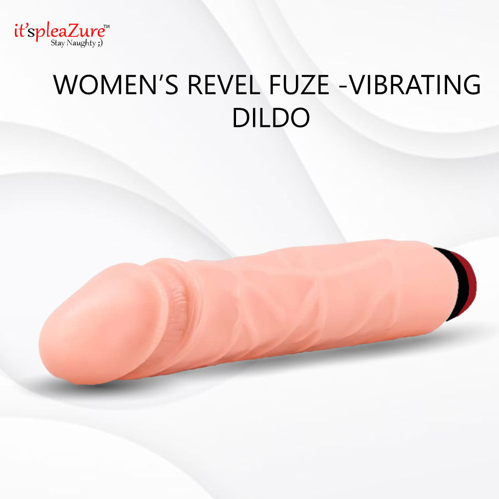 Itspleazure Skin Silicone vibrating Dildo 