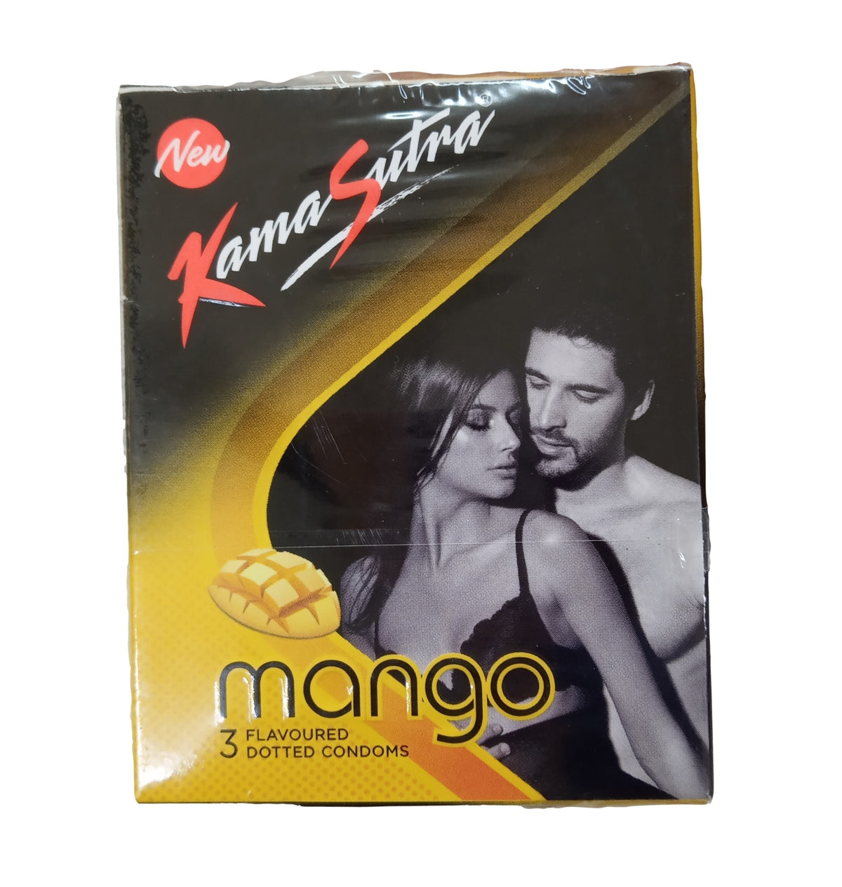 KamaSutra Mango Flavoured Condoms Pack of 3