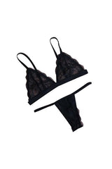 ItspleaZure Retro Girls Bralette Wireless Skimpy Bottoms for  at itspleaZure