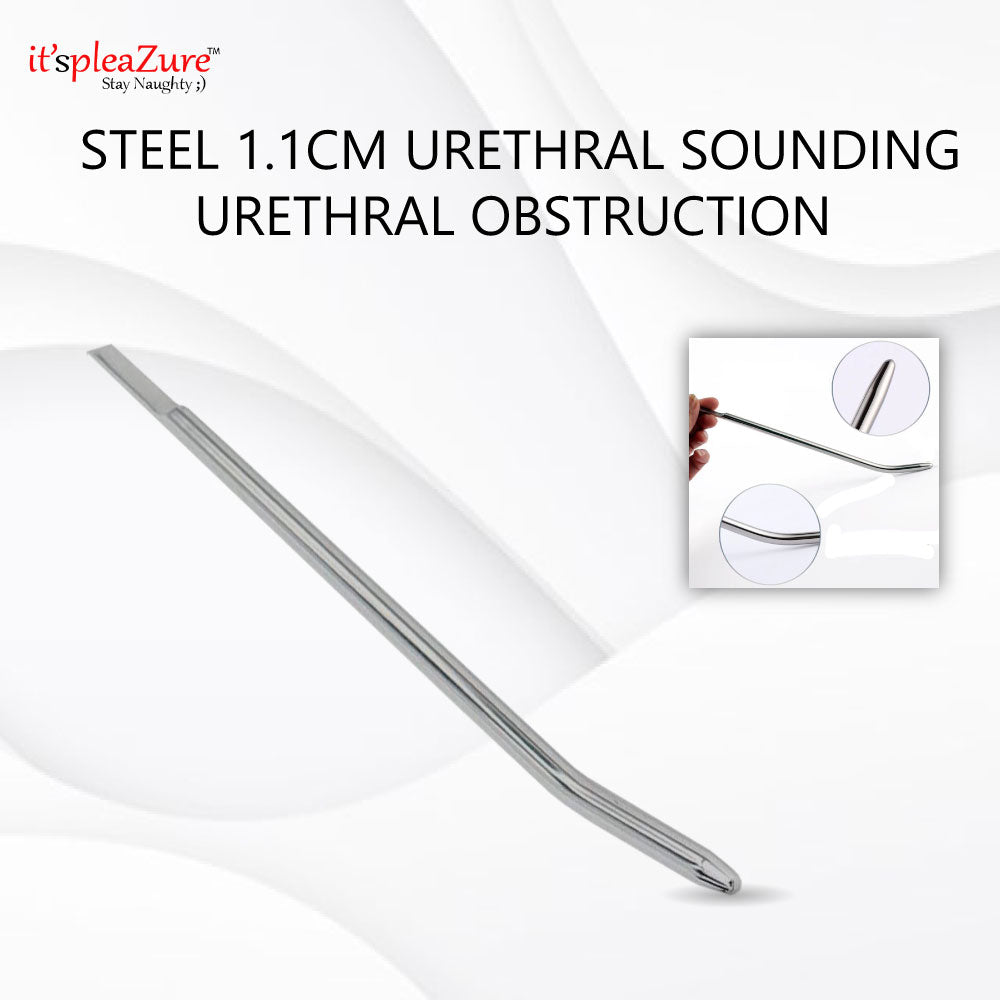 Itspleazure Steel 1.1 cm Urethral Dilator Rod 