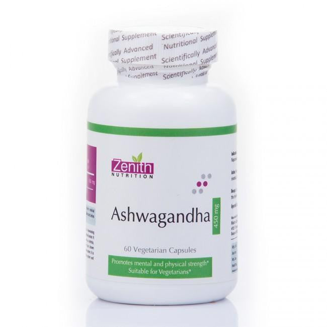 Zenith Nutrition Ashwagandha 400mg - 60 Capsules for  at itspleaZure